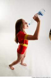 MARTINA BAYWATCH STANDING POSE WITH BOTTLE